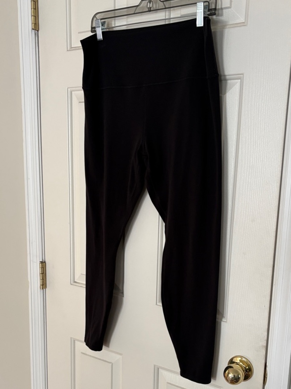 High-Waist Soft Stretchy Black Women's Leggings